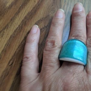 NEW. Venetiaurum Murano Glass Ring